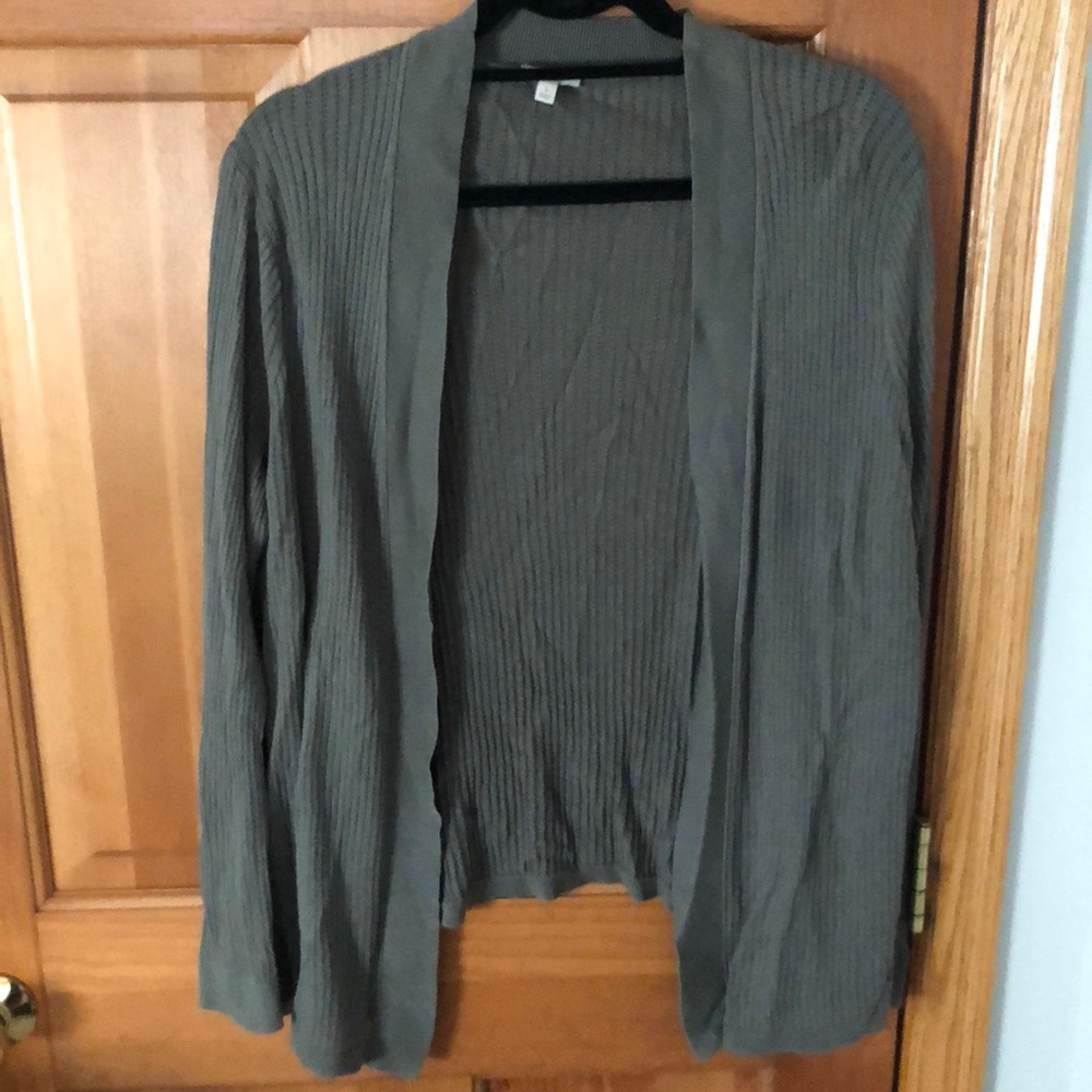Olive cardigan